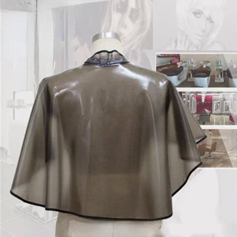Hair Cutting Collar Waterproof Colouring Cape Barber Cloth Hairdressing Hair Dye Gown Perm Baking Oil Cape Tool Haircut Cape 4
