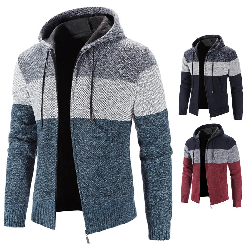 Park hood cardigan-4col