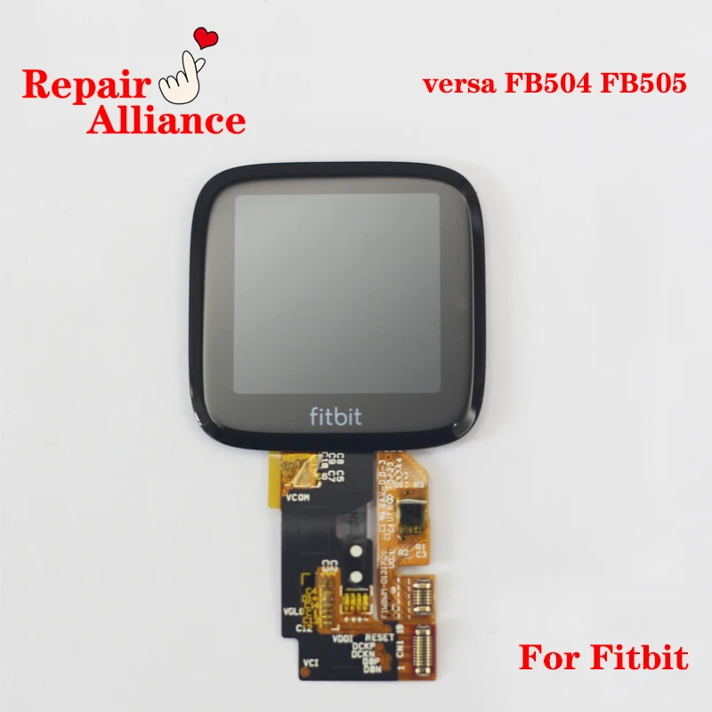 Original Fitbit Versa FB504 FB505 Smartwatch LCD Touch Screen Replacement Part 