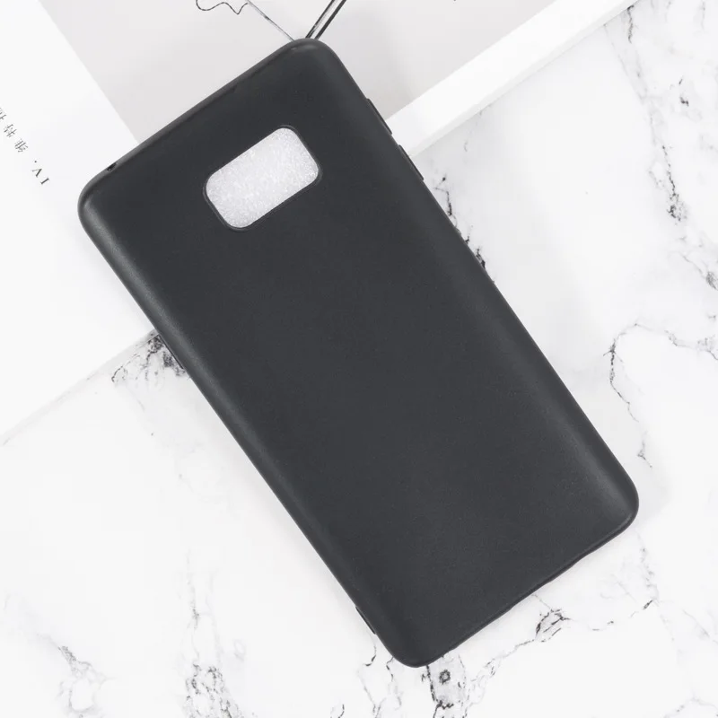 Black Soft Silicone Funda For Samsung Galaxy Note 5 Note5 Case 5.7 Inch Soft Tpu Good Quality Coque For Samsung Note 5 Cover