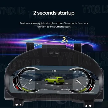 Panel de Instrumentos Digital LCD para Subaru Forester Legacy 2013~2018, Tablero Virtual, Instalación sin Pérdidas 1