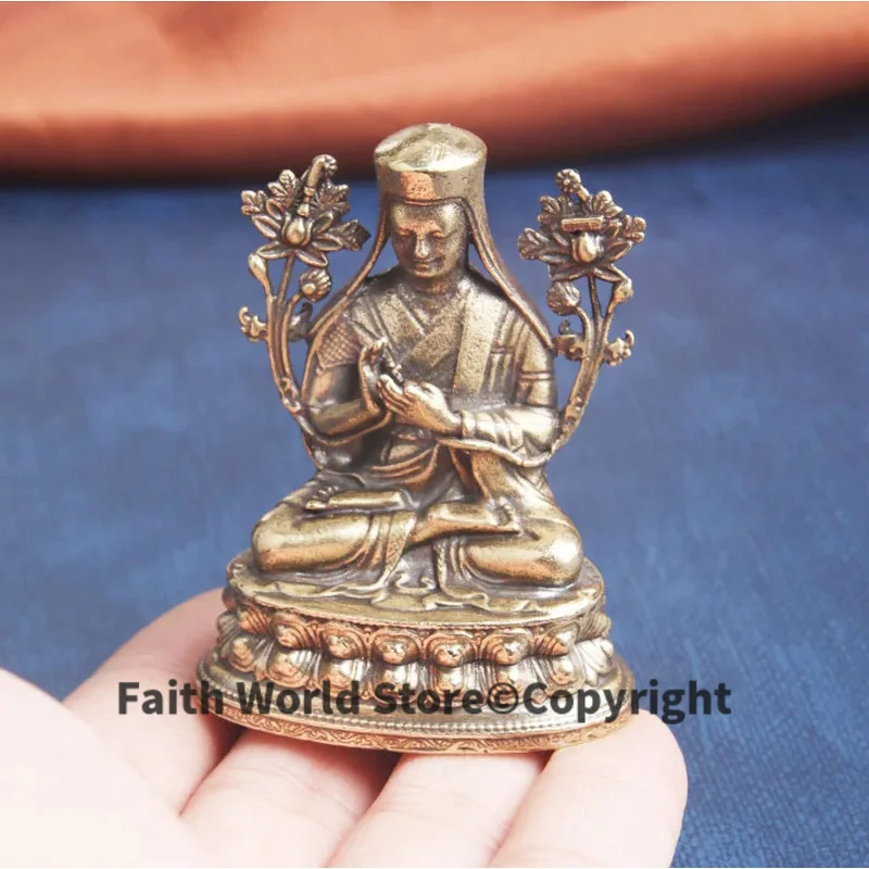 

Wholesale Pocket Buddha statue Tibet temple Buddha Sakya IV Gongga jianzan protective talisman Bless health safety good luck