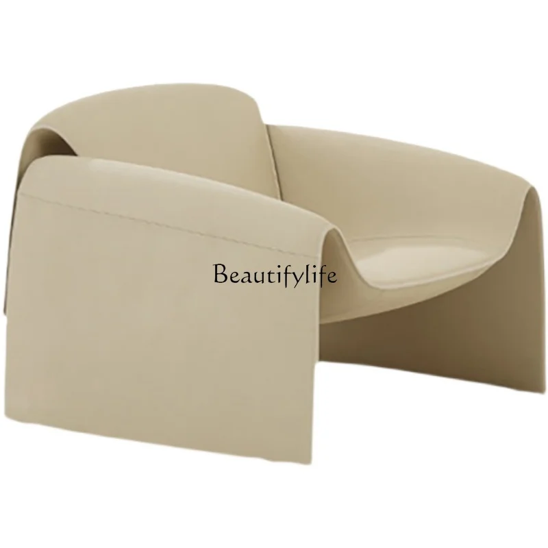 

Leisure Single Sofa Modern Minimalist Lazy Wingback Chair
