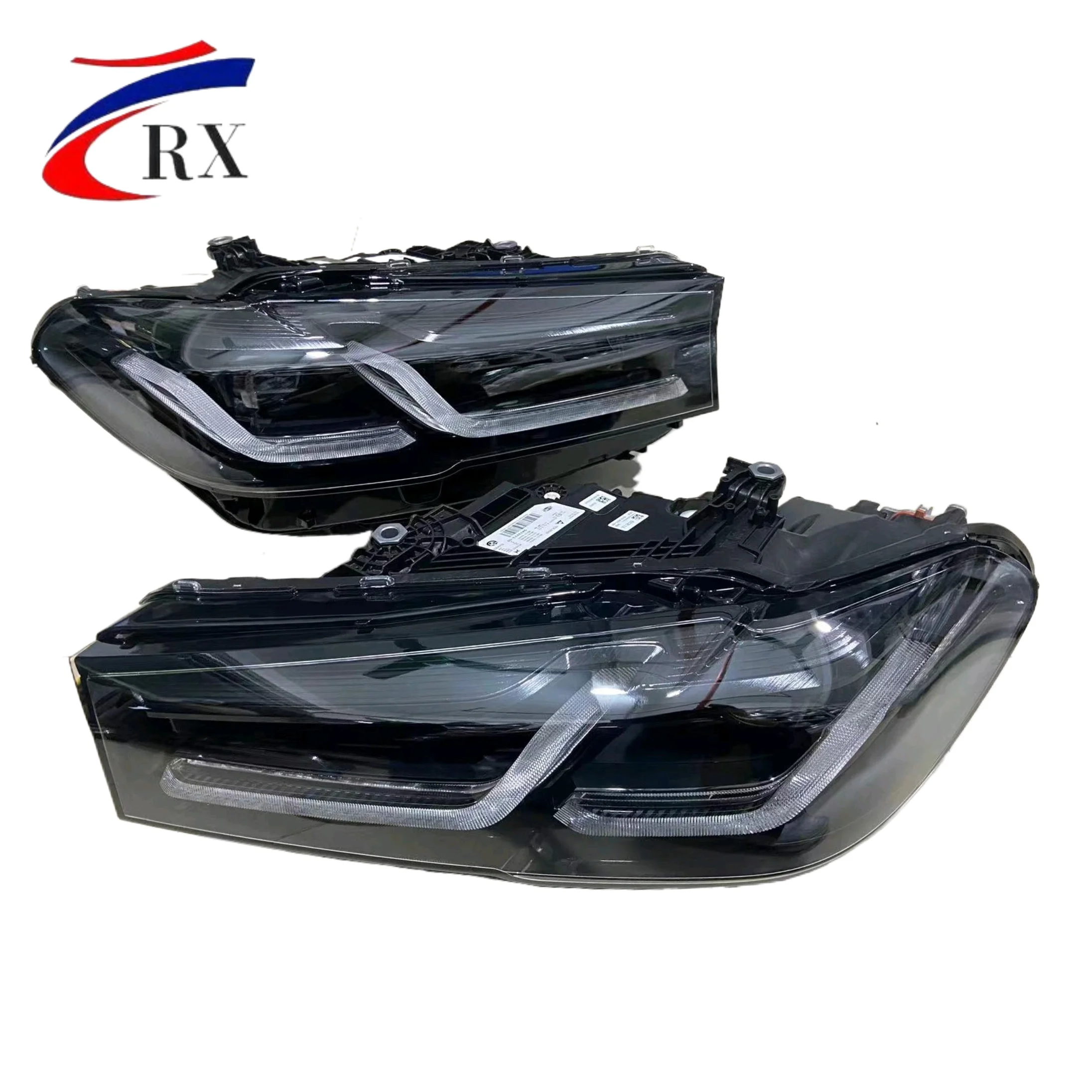 High Quality Black LED Headlights Suitable For BMW 5 Series G30 G38 Lighting System