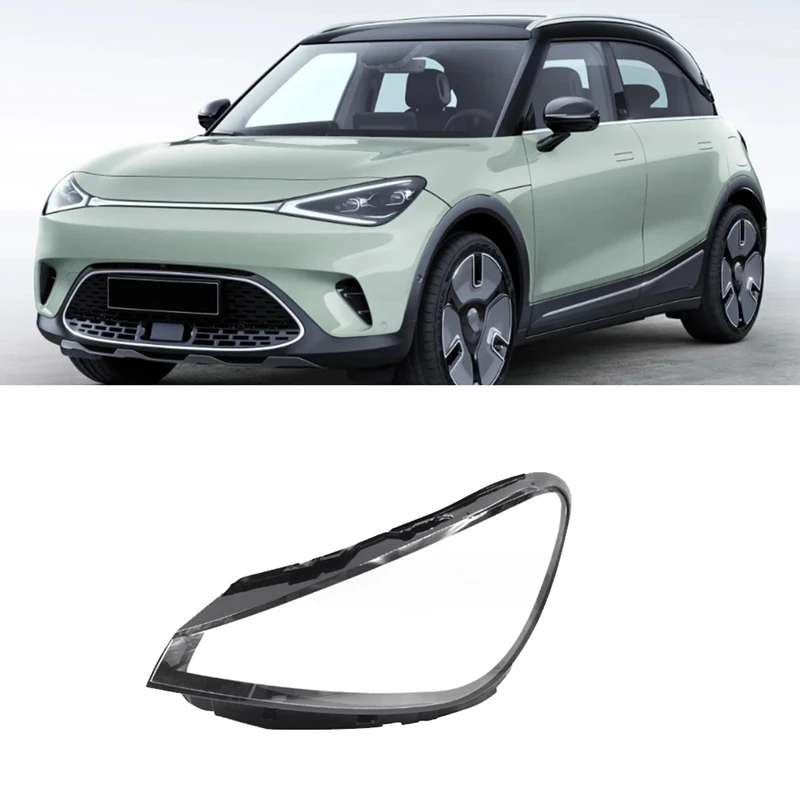 

Чехол для автомобильной фары Прозрачная крышка для объектива для Mercedes-Benz Smart W453 W451 2020-2021