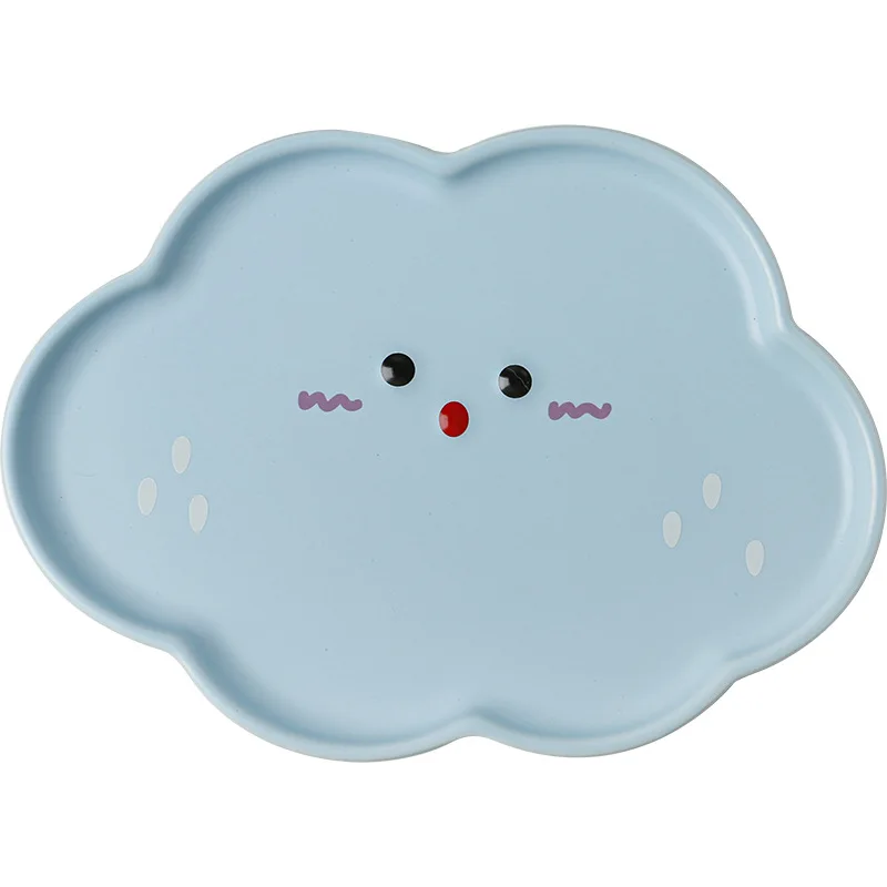Description Picture 5 of itemLovely Ins Cartoon Ceramic Plate Tableware Dessert Dinner Plates Cute Dog Bear Cheese Ice Cream Kitchen Tools Household Gift
