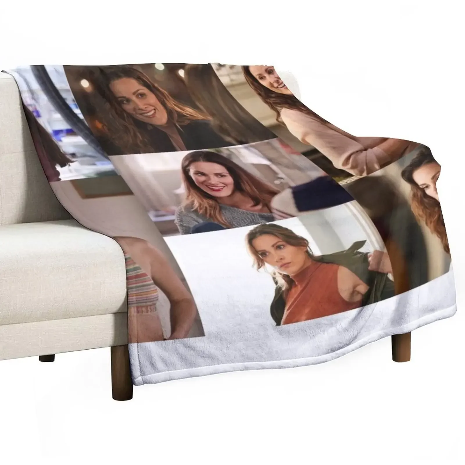 

Carina DeLuca Large Collage Designed for Blankets Throw Blanket bed plaid Heavy Blankets