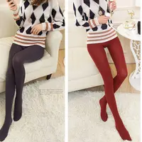 Bonneterie thermique épaisse, accessoires de vêtements d'hiver, collants pour femmes, collants pour pieds complets, pantalons polaires 3