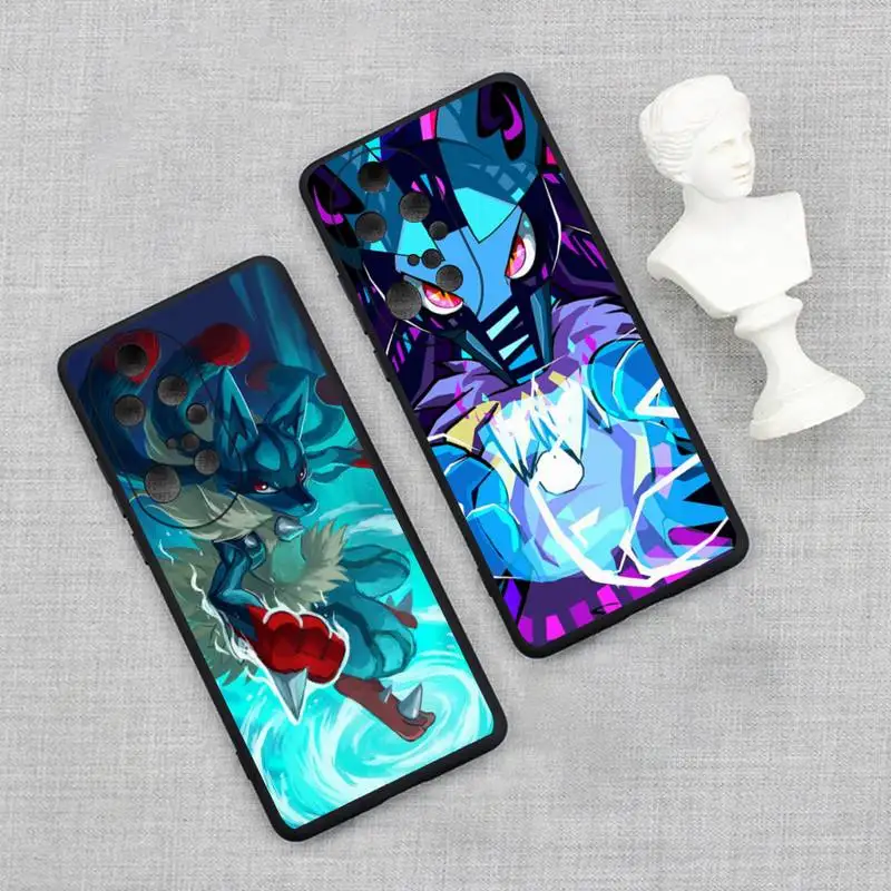 

Мультяшный чехол для телефона Pokemon Lucario для Huawei P20 P30 P40 P50 Lite E P Mate 50 40 30 20 Pro, мягкий чехол