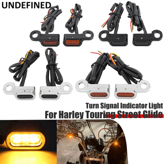 Signals Indicators For Harley Touring Street Glide 2009-20 FXSE Fat Boy Slim S ; V-Rod Running Light