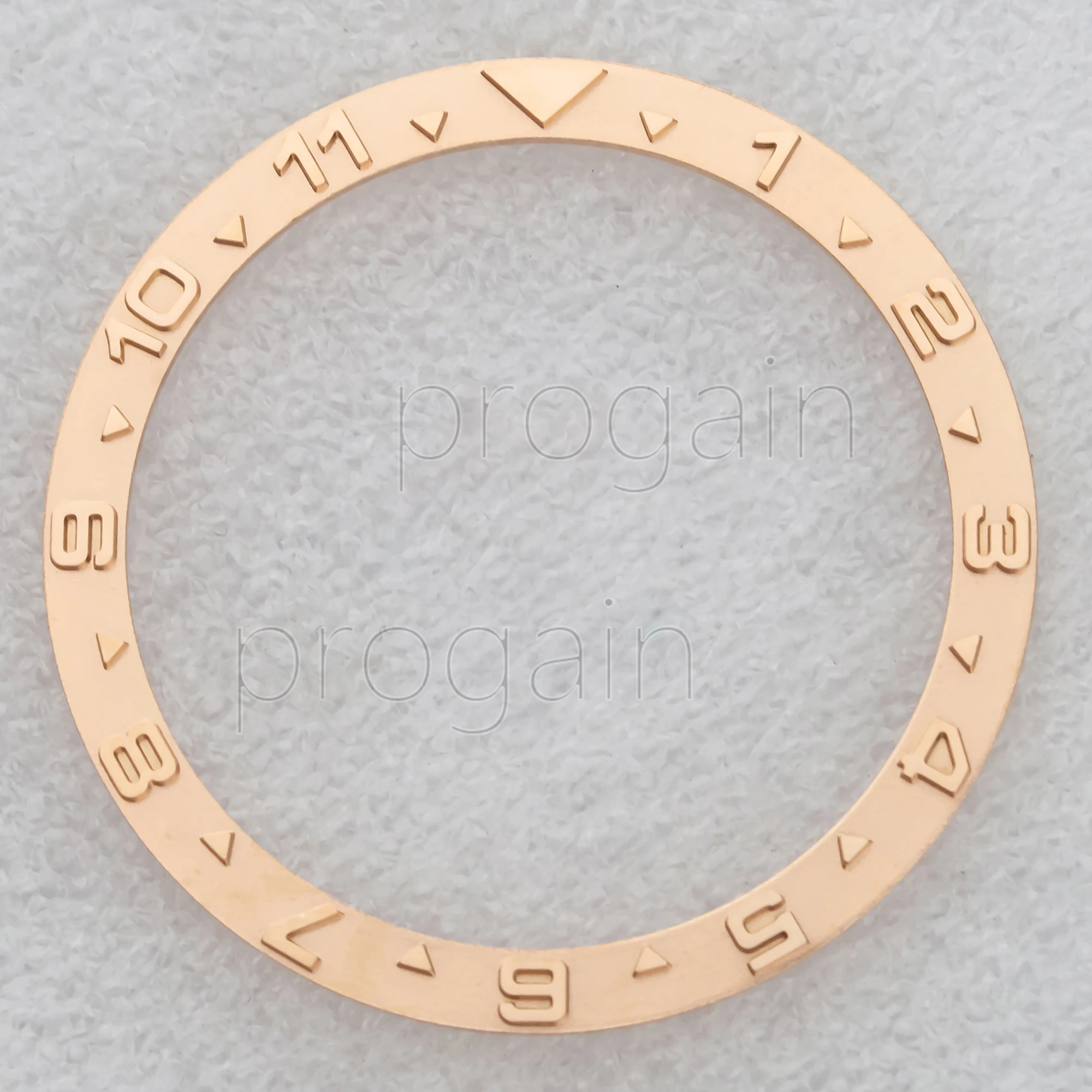 Enhanced Watch Bezel Accessory - 38mm Outer Diameter for Premium Timepiece Modification and Repair