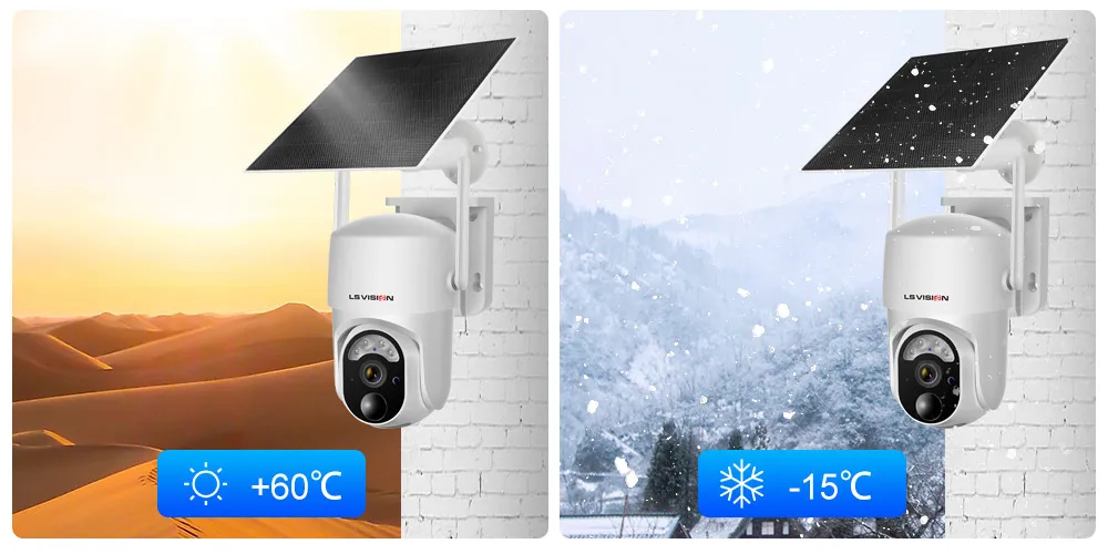 2K 4G Solar Camera Outdoor Wireless Surveillance Camera Security Protection Colo