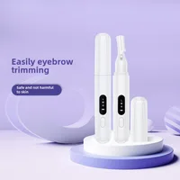 Electric eyebrow trimmer for women rechargeable mini private eyebrow trimmer shaving tool for beginners 2