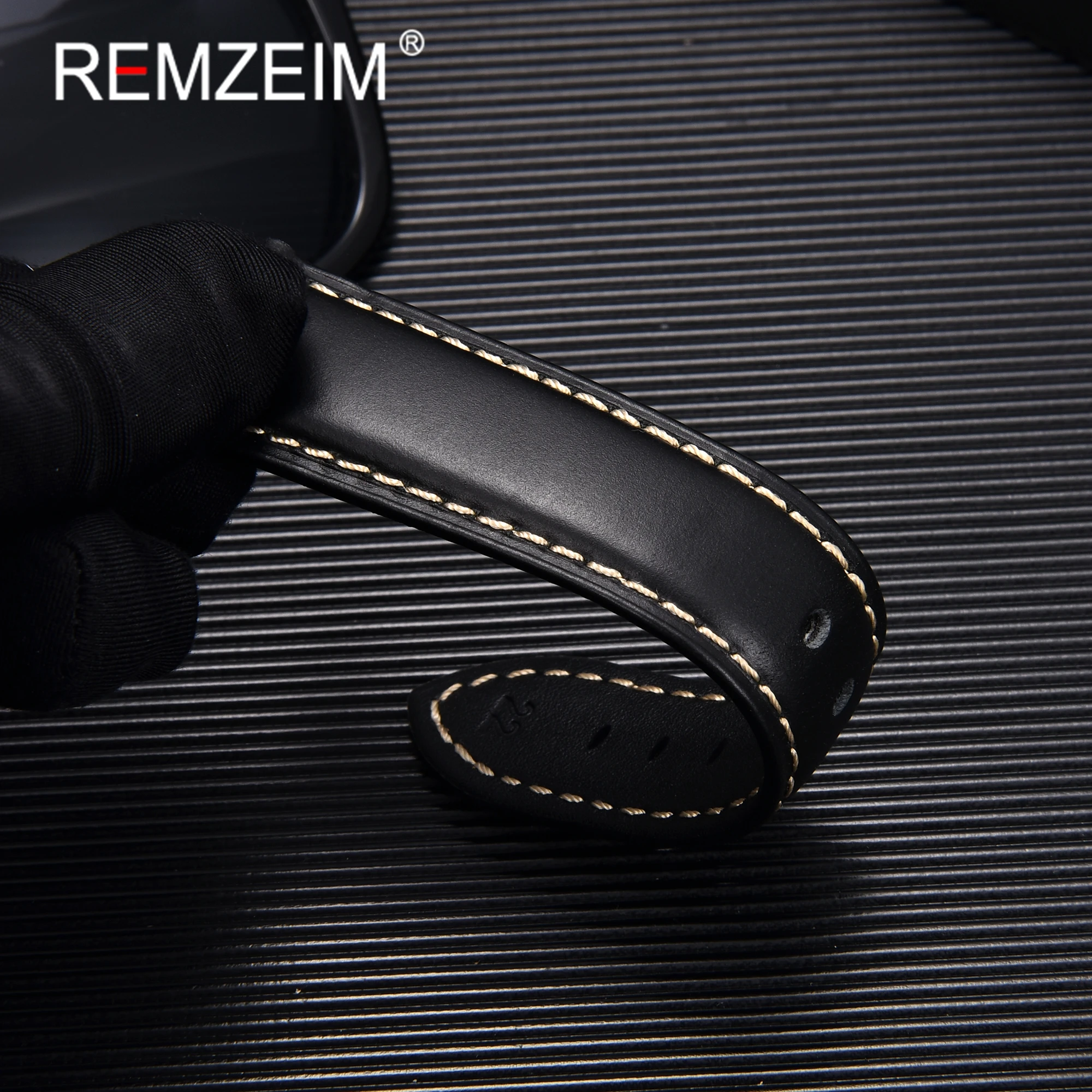 Premium Genuine Leather Vintage Watchband - Oil Waxed Blue, Brown, Black Straps
