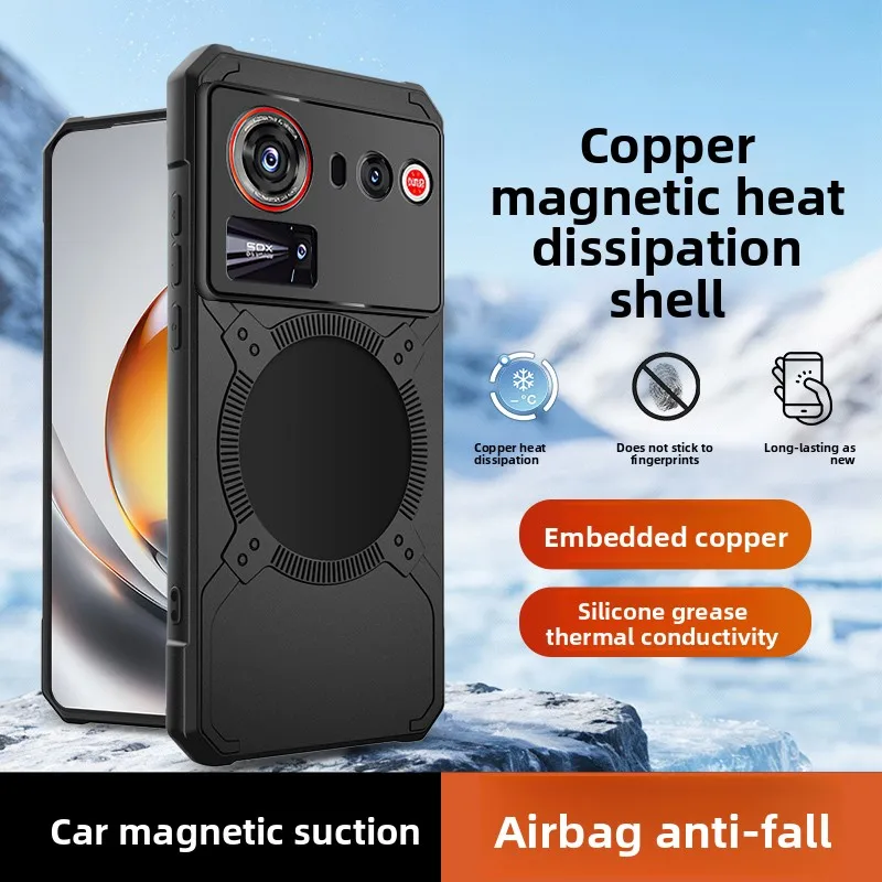 Premium Heat Dissipation Magnetic Non-Slip Phone Case