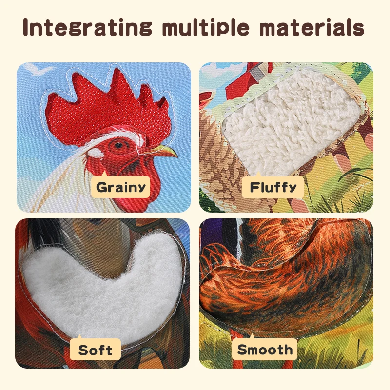 Children's 3D Interactive Cognitive Picture Book - Farm Adventure Edition