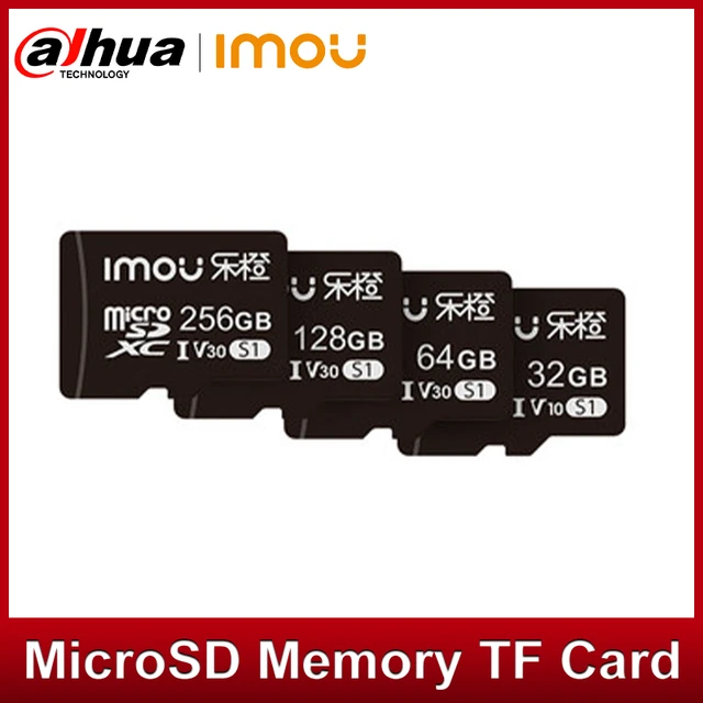 Imou Carte Micro SDHC 32 Go, Vitesse de Lecture jusqu'à 95 Mo/s