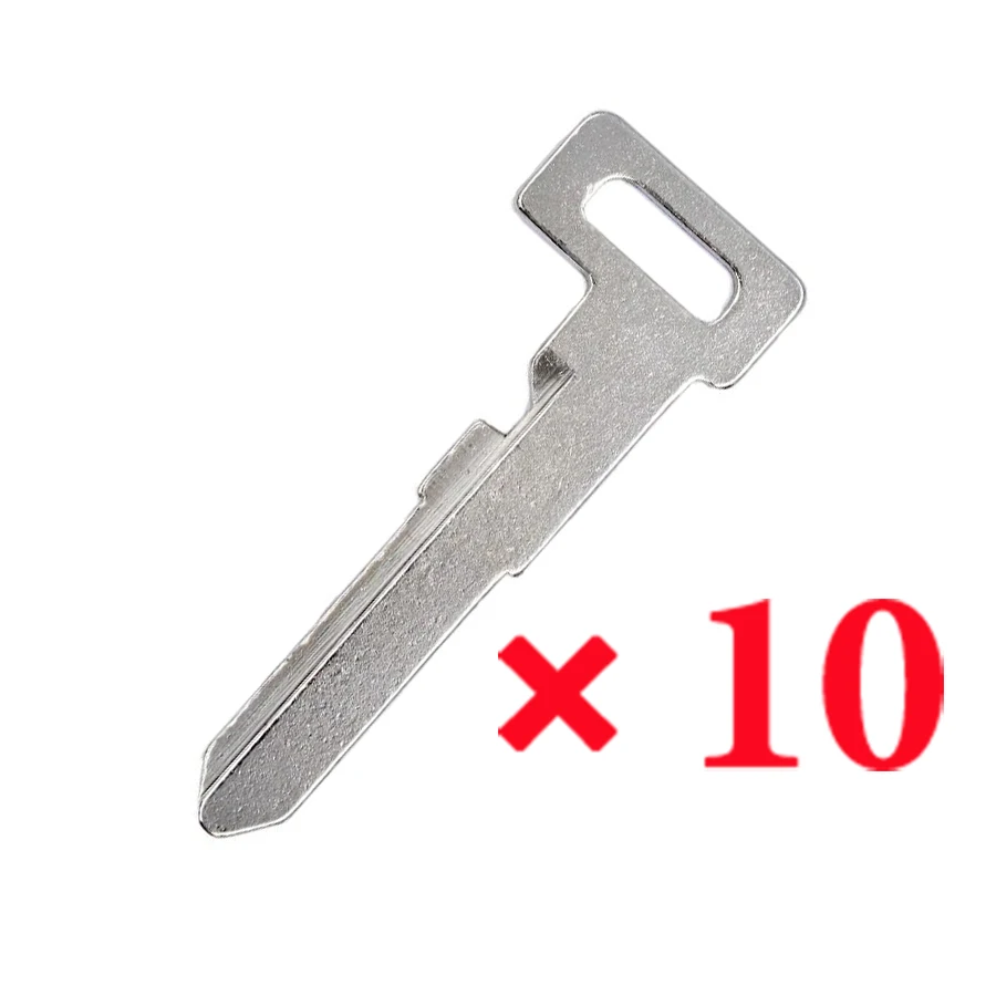 for T-oyota R-ush D-aihatsu-Smart Emergency Remote Key Blade-Pack of 10