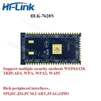 1Pcs HLK-7628N UART embedded wifi wireless MT7628 openwrt module RAM 128m flash 32M Ethernet  Original Hi-Link Router Module 1