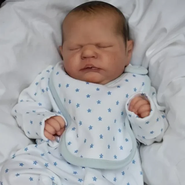 18Inch Reborn Doll kit Romilly Limited Edition Lifelike Soft Touch Unfinished doll kit 5