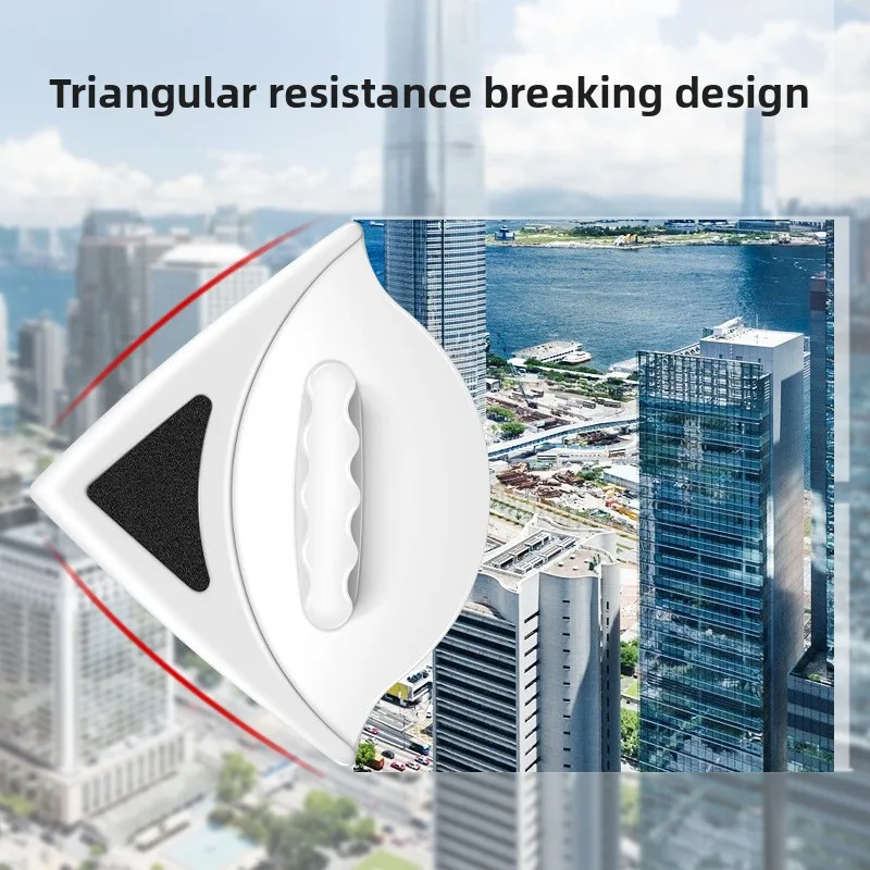Double-sided of High- Cleaner Magnetic Glass Window Cleaning Tool Automatic Water Discharge Double-layer WiperScrape 3