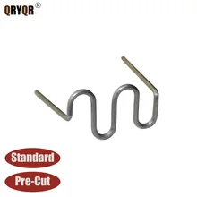 

Plastic Repair Staples 0.6mm 0.8mm Wave Hot Stapler Staples For Plastic Welder Machine Bumper Soldering Tools Standard Snap-Off