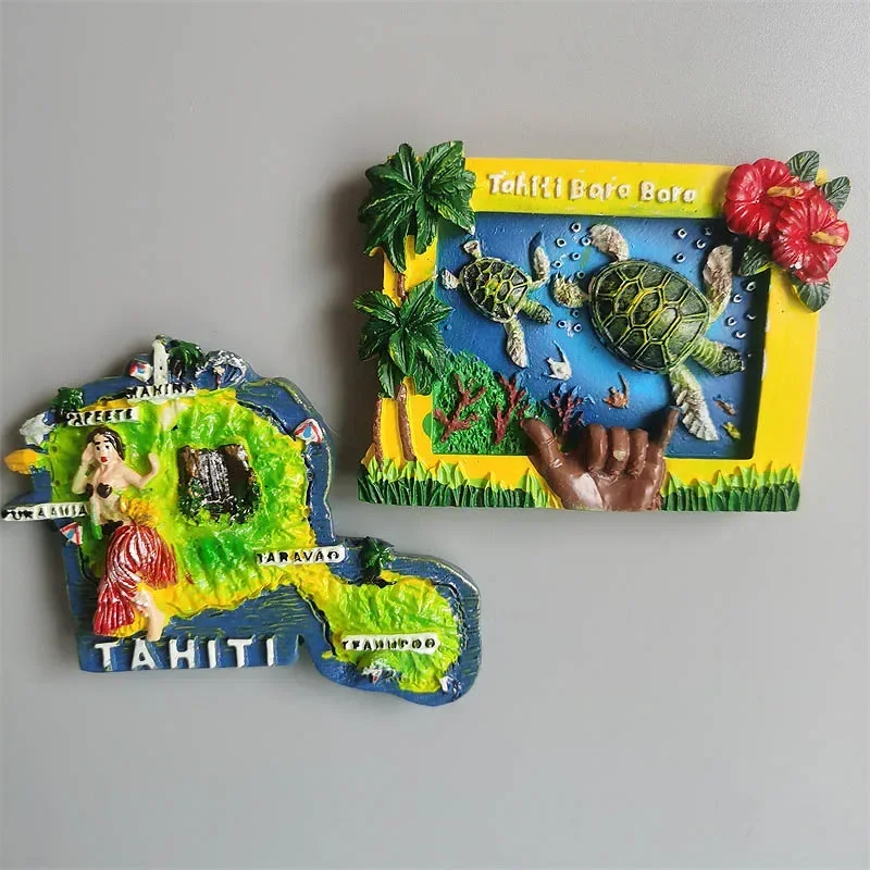 Magnetic Fridge Magnets Magnetic Sticker Tahiti France Denmark Spain Croatia Saudi Arabia Hawaii Saipan Egypt Qatar ICELAND BUDVA Germany