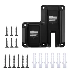 Concealed Magnetic Gun Holder for Car and Wall - Secure 2 - in - 1 Magnet Mount Holster (A)