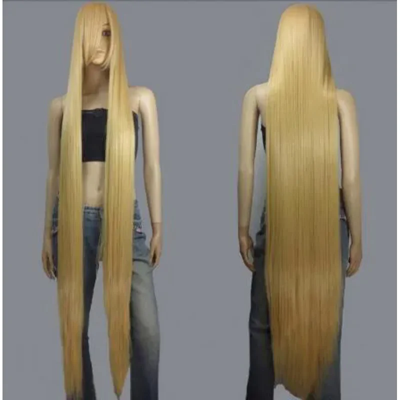 

150cmBeigeBlondeStyleableExtraSuperLongCosplayWigs