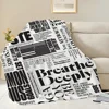Fashion L-Lululemons Blanket Skin friendly comfort warm soft plush blanket suitable sofa living room office bedroom 1