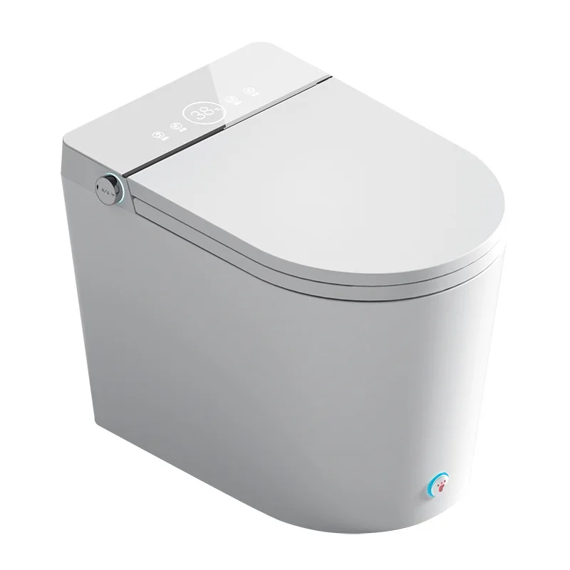 

Top style--Small-sized Smart Toilet Siphon Type Fully Automatic Clamshell Household No Water Pressure Limit