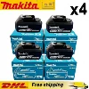 100% Original Makita 18V 6.0Ah battery, for Makita BL1830， BL1830B， BL1840 ，BL1840B ，BL1850 BL1860B power tools battery