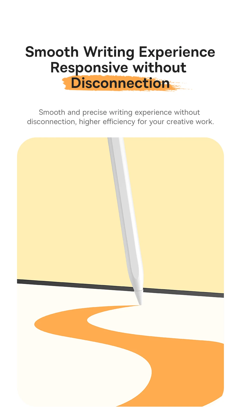 Baseus Smooth Writing Series Stylus Pen Tip Silicone Cover 12 pics description image 5