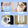 100PCS Disposable Eyeglass Cleaning Pads Traceless Quick Drying Anti-fog Glasses Wipes Dust Removal Remove Oil 4