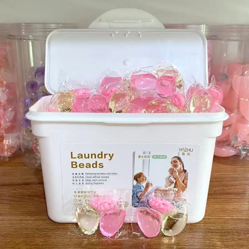 Laundry Detergent Three-in-one Laundry Bead Fragrance Lasting Fragrance Boxed Balls Washing Cleaner