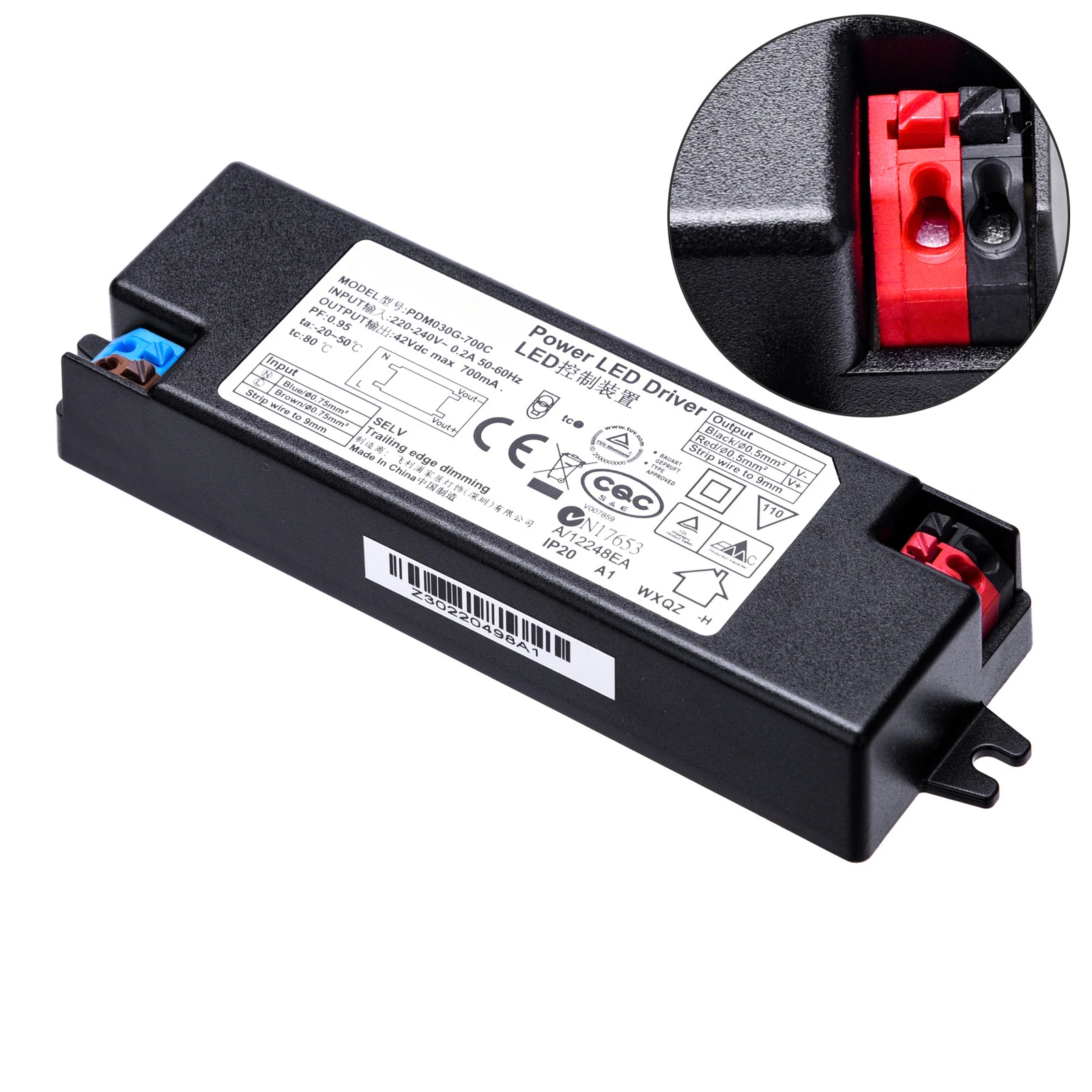 Pdm030g 700c Led Driver Power Supply 30w 200 240v 42vdc 700ma For pdm030g-700c-led-driver-power-supply-30w-200-240v-42vdc-700ma-for