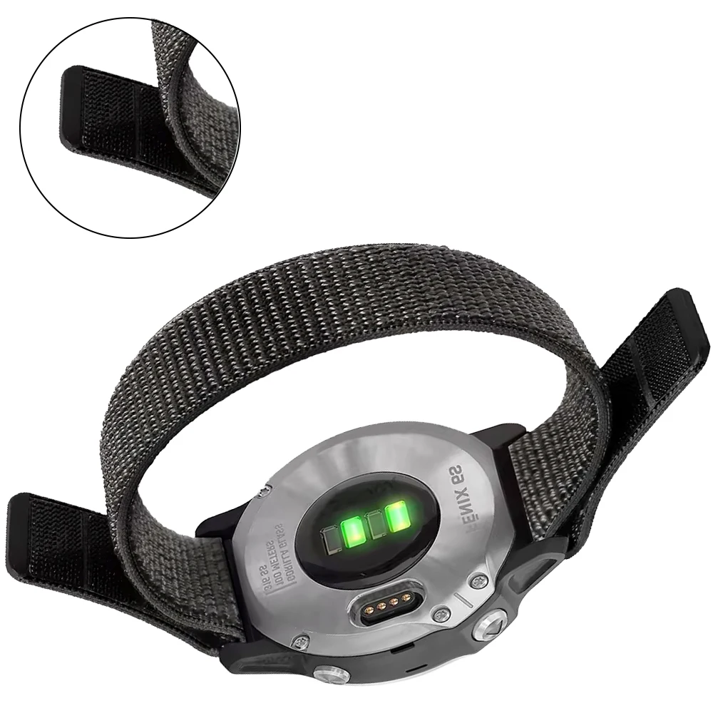Ultra-Slim Feather-Light Nylon Loop Strap, QuickFit Design (22mm & 26mm)