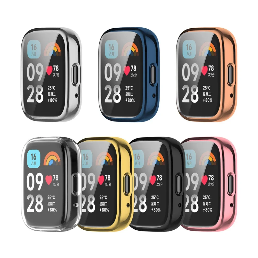 Sleek TPU Protective Case with Full Screen Cover