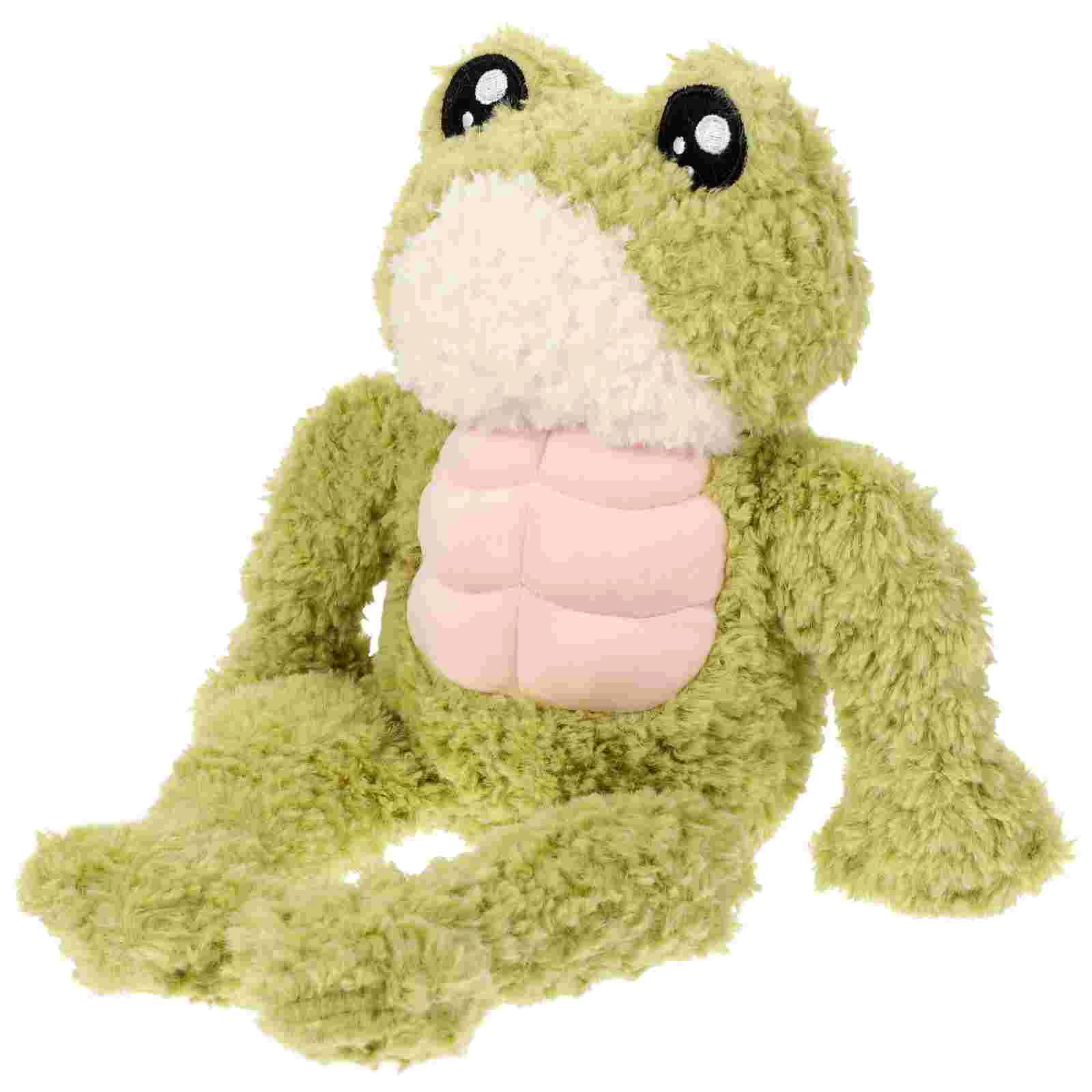 Funny Stuffed Animals Frog Toys for Toddlers Novelty Children’s Bedroom Baby Kids Lovely frog balloon toy eye catching flashing frog balloon hilarious toy for fun loving kids colorful lovely airtight frog balloon