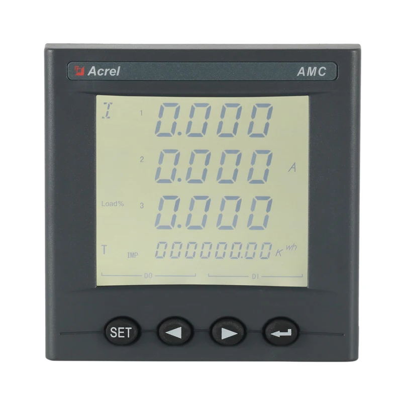 

Acrel AMC96L-E3/KC 4DI2D01EP 3 Phase 3 Wire Multifunction AC Power Meter With RS485 Modbus Protocal And Switch Output 2DI/2DO