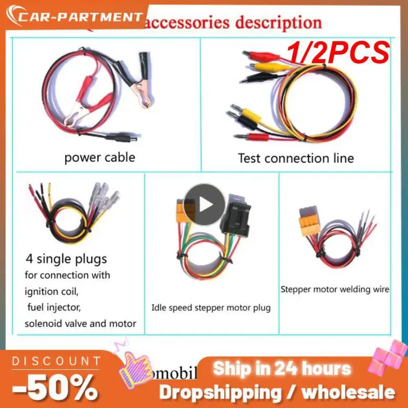 

1/2PCS Automobile Ignition Coil Flashover Performance Detector Discharger Leakage Detection High Voltage Tester