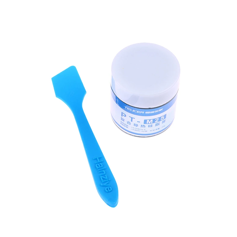 PT-M25 컴파운드 써멀 페이스트, CPU 쿨러 프로세서 써멀 그리스, CPU 컴퓨터용 전도성 방열판 페이스트, 25g