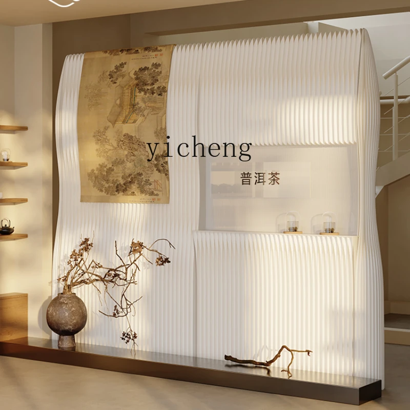 

ZC Office Partition Wall Simple Self-Installed Folding Movable Screen Live Studio Background Board Open Window Paper Wall