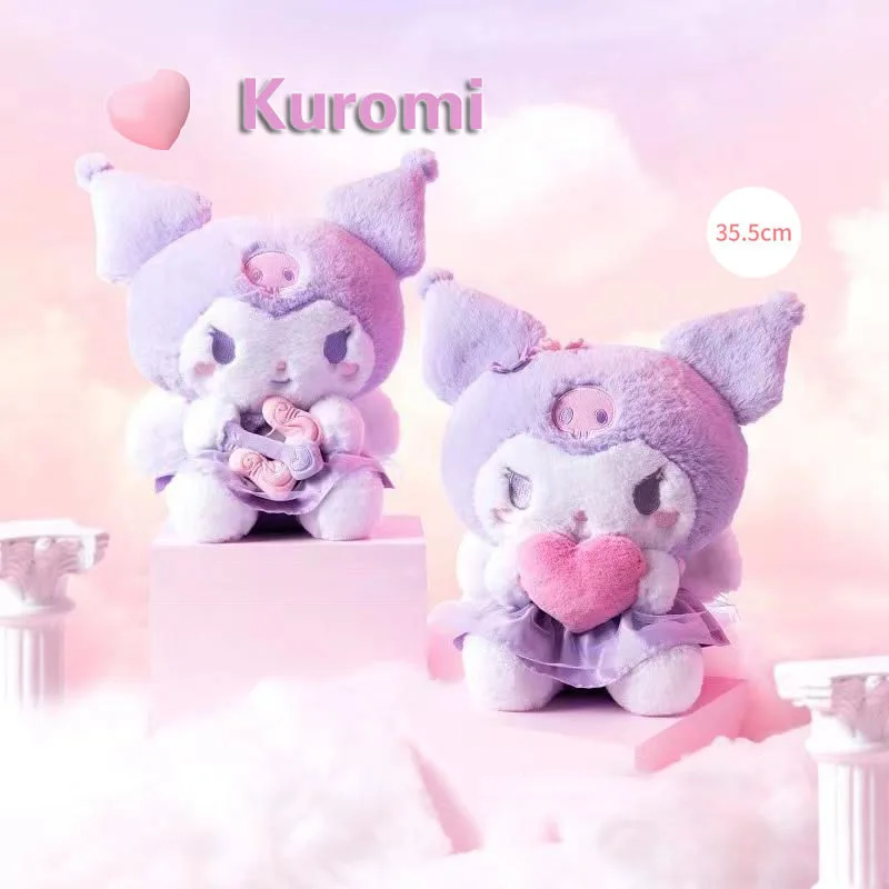 

Кукла Плюшевая Кукла с крыльями ангела Kuromi, 35 см