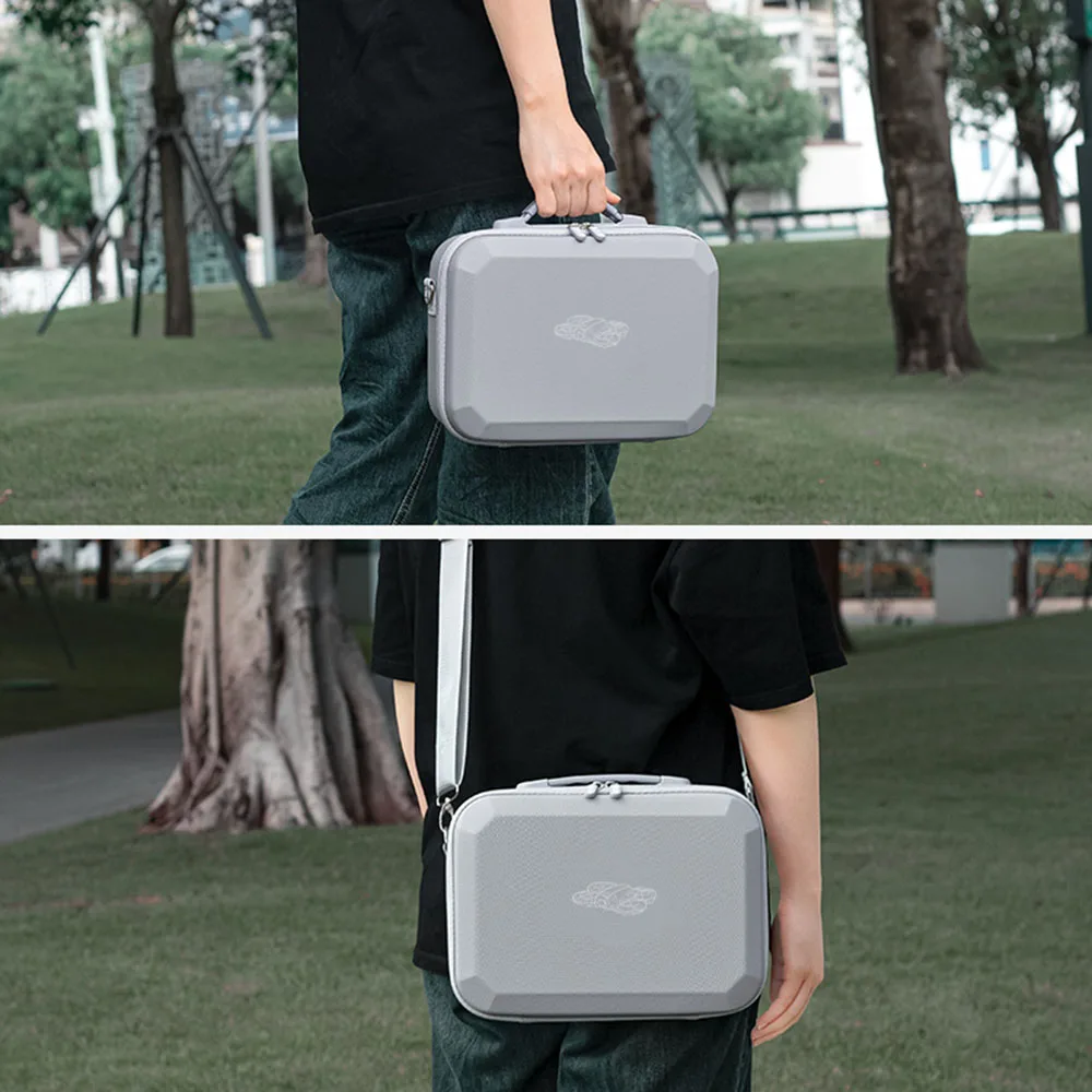 Drone Accessories Drone Storage Bag Drone Storage Case For DJI Flip NEO PU Leather Drop-resistant Hard Shell
