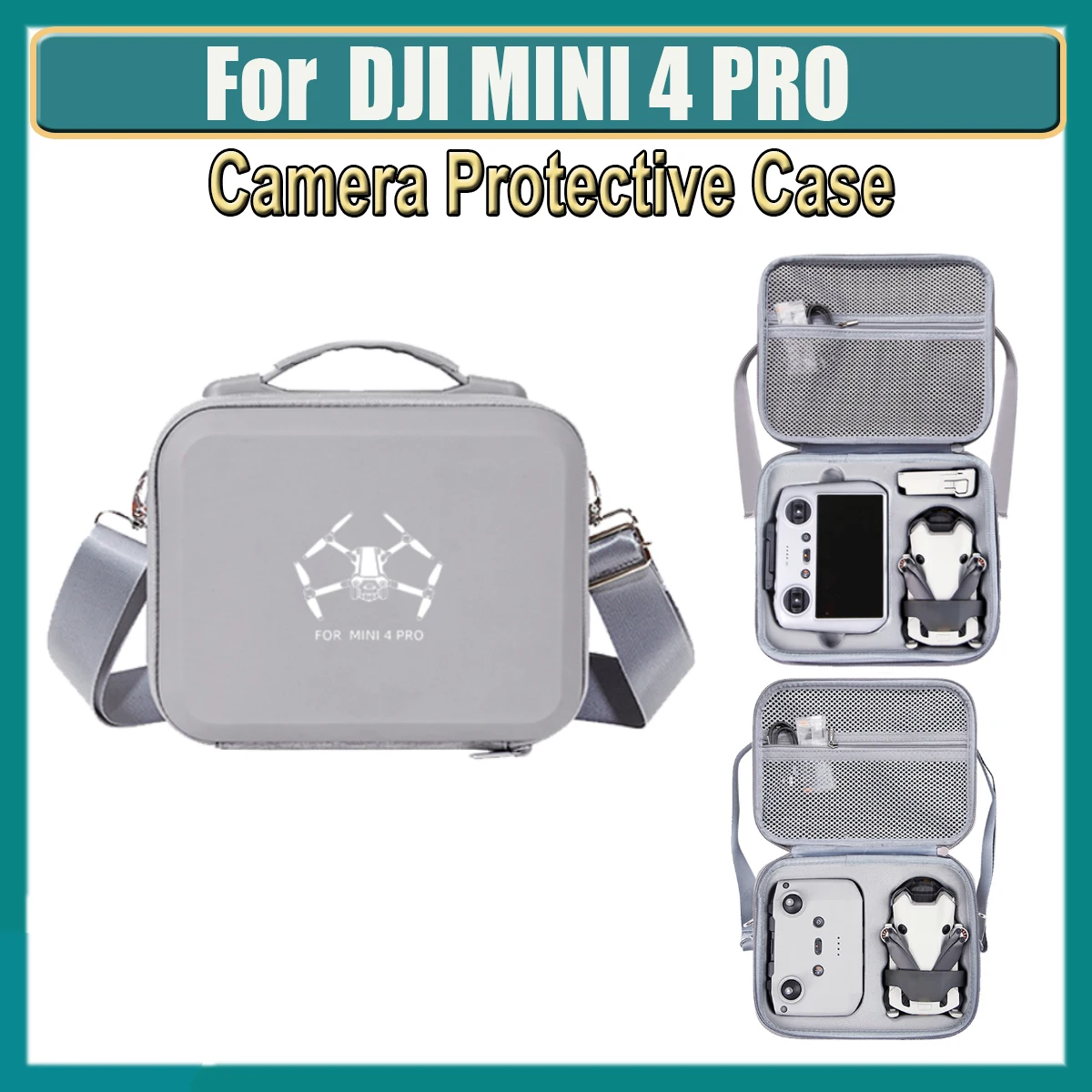 Daul-Using Bag for mini 4 pro Accessories RC2 Protector RC-N2 Carrying Case Suitcase for DJI mini 4 pro Accessories