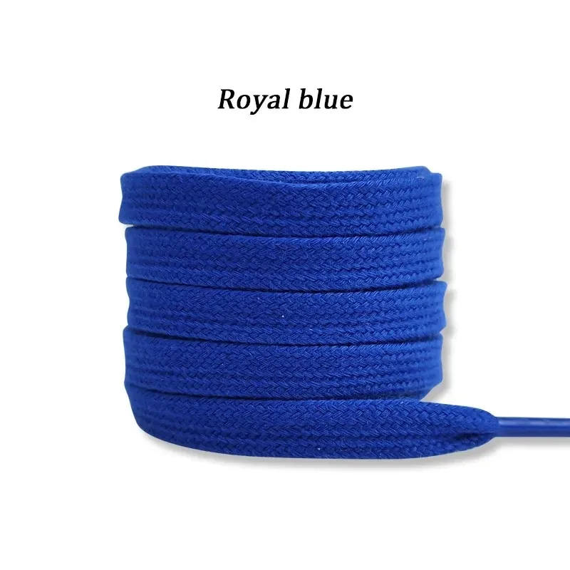 Vibrant Solid Color Cotton Shoelaces for All Ages - Variety of Lengths