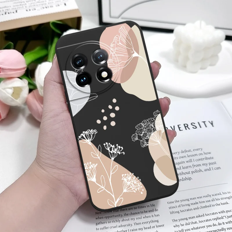 Brown Morandi Liquid Silicone Phone Case