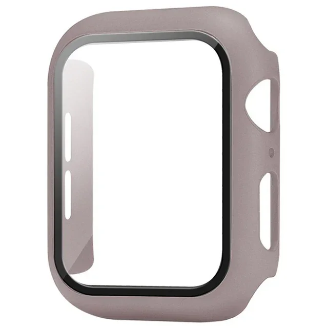 Ultimate Tempered Glass Screen Protector Case for Apple Watch – Rugged Full Coverage Guard