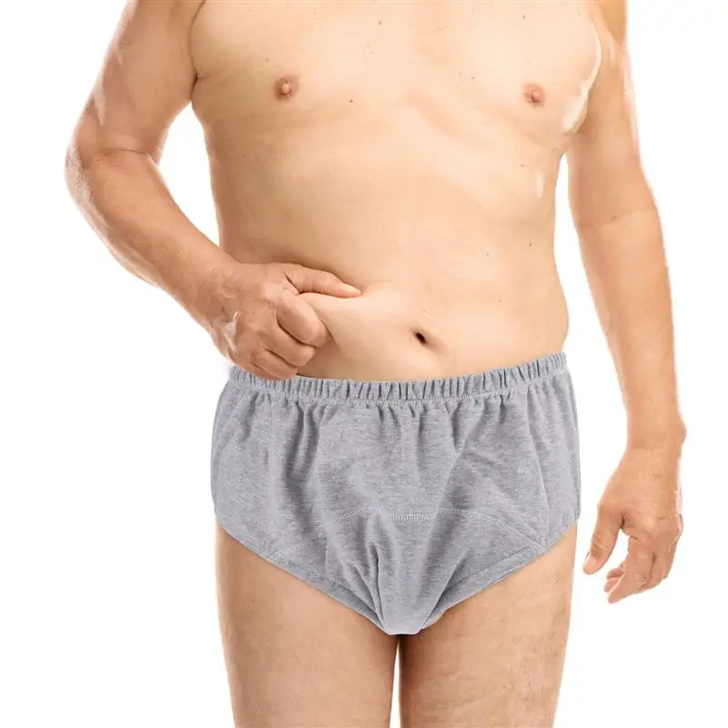 1pc Reusable Elderly Diaper Urine-Proof Nursing Pants Incontinence Leak-Proof Shorts Easy To Wear And Take Off Washable Diaper 2